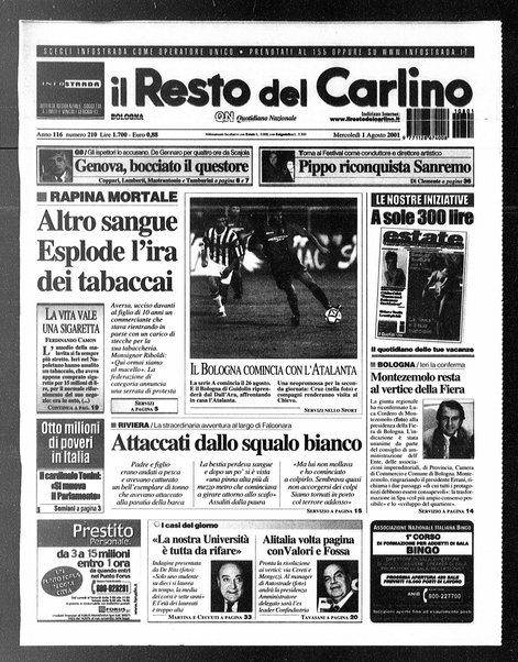 Il Resto del Carlino : giornale dell'Emilia